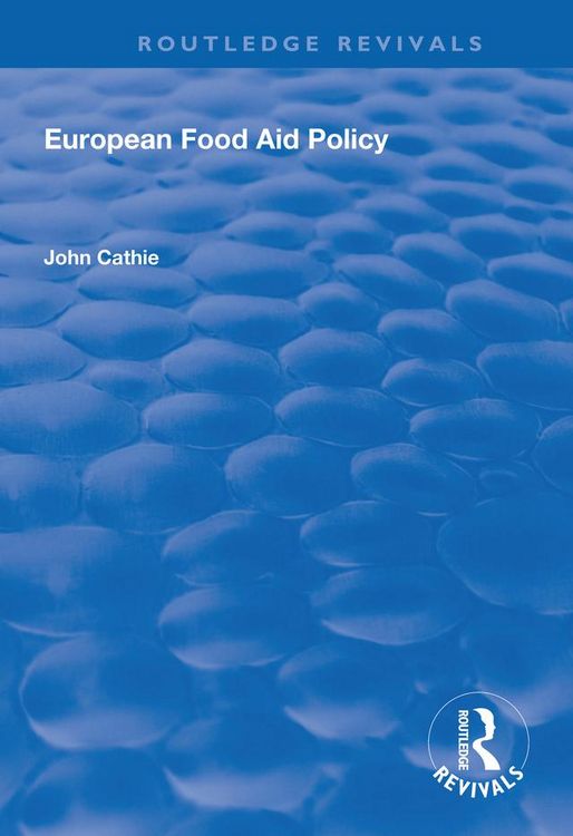 Produktbild: European Food Aid Policy