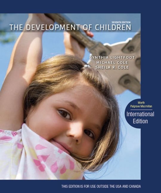 Produktbild: Cole, M: Development of Children
