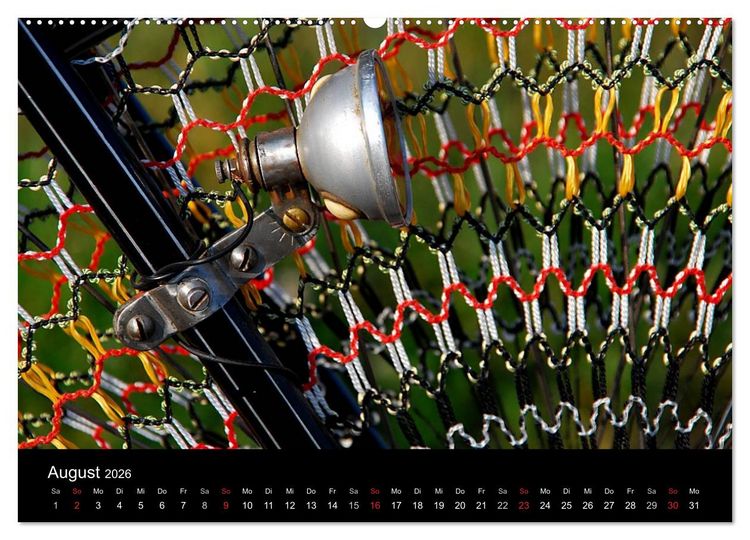 Produktbild: 1937 ADLER Fahrrad (Wandkalender 2026 DIN A2 quer), CALVENDO Monatskalender