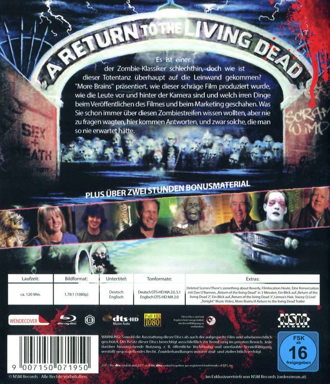 Produktbild: More Brains - A Return to the Living Dead