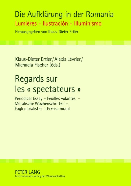 Produktbild: Regards sur les &laquo; spectateurs &raquo;