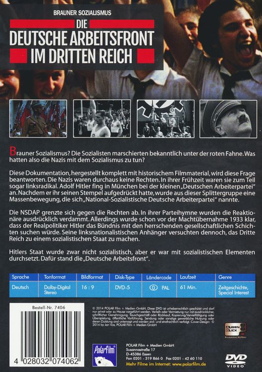 Produktbild: Brauner Sozialismus - Die Deutsche Arbeitsfront im Dritten Reich