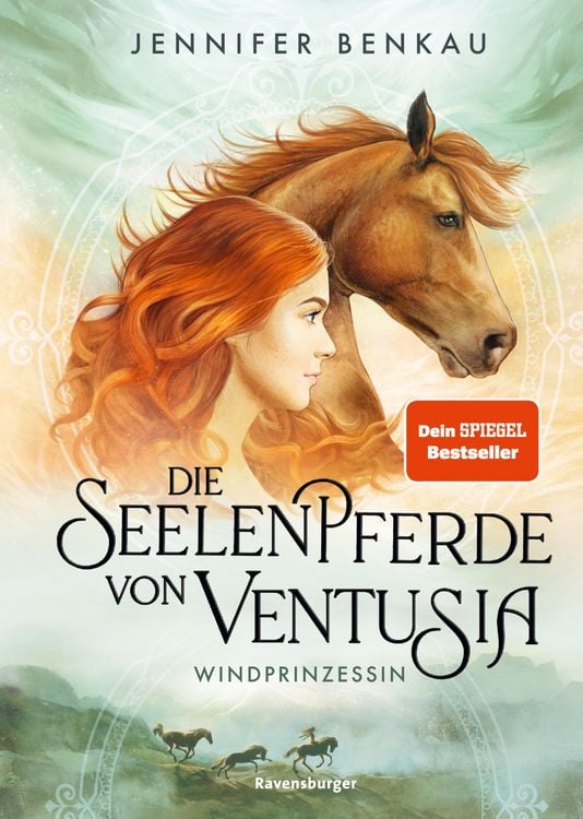 Produktbild: Die Seelenpferde von Ventusia, Band 1: Windprinzessin (Dein-SPIEGEL-Bestseller, abenteuerliche Pferdefantasy ab 10 Jahren)