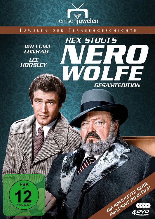 Produktbild: Nero Wolfe - Gesamtedition: Alle 14 Folgen plus Pilotfilm (Fernsehjuwelen) [4 DVDs]