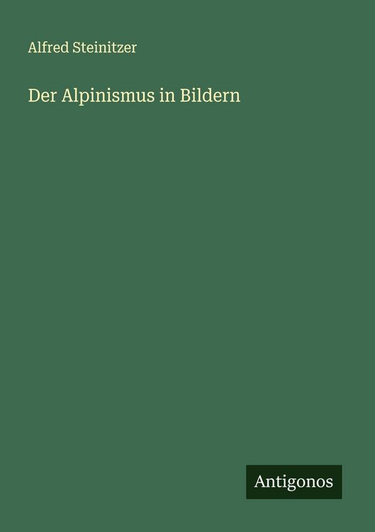 Produktbild: Der Alpinismus in Bildern