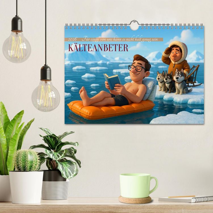 Produktbild: K&auml;lteanbeter (Wandkalender 2026 DIN A4 quer), CALVENDO Monatskalender