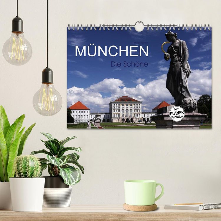 Produktbild: M&uuml;nchen - Die Sch&ouml;ne (Wandkalender 2026 DIN A4 quer), CALVENDO Monatskalender