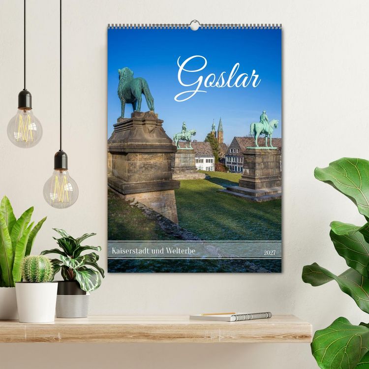 Produktbild: Goslar - Kaiserstadt und Welterbe (Wandkalender 2027 DIN A2 hoch), CALVENDO Monatskalender