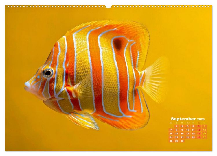 Produktbild: Die Welt in Orange (Wandkalender 2026 DIN A2 quer), CALVENDO Monatskalender