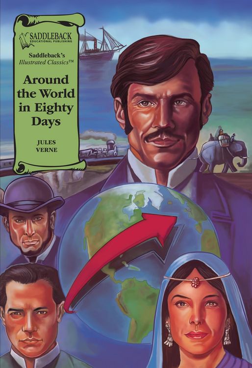 Produktbild: Around the World in Eighty Days Graphic Novel