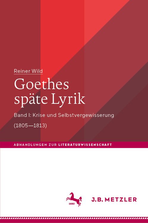 Produktbild: Goethes sp&auml;te Lyrik