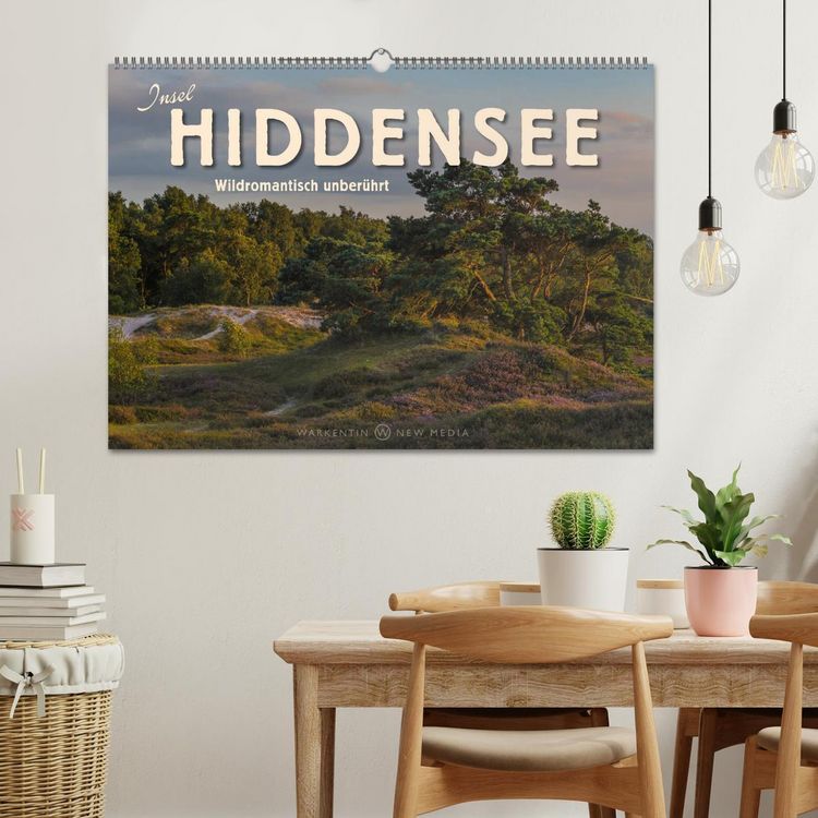 Produktbild: Insel Hiddensee - Wildromantisch unber&uuml;hrt (Wandkalender 2026 DIN A2 quer), CALVENDO Monatskalender