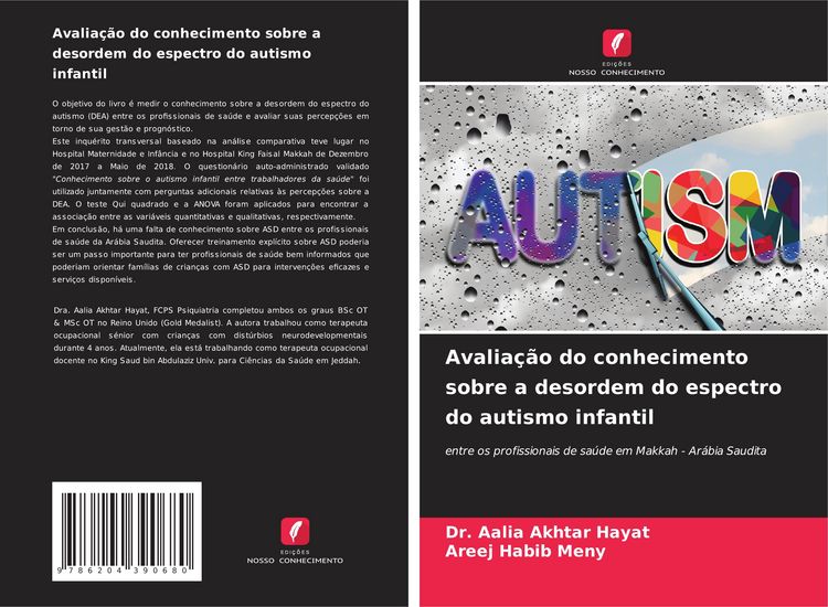 Produktbild: Avalia&ccedil;&atilde;o do conhecimento sobre a desordem do espectro do autismo infantil