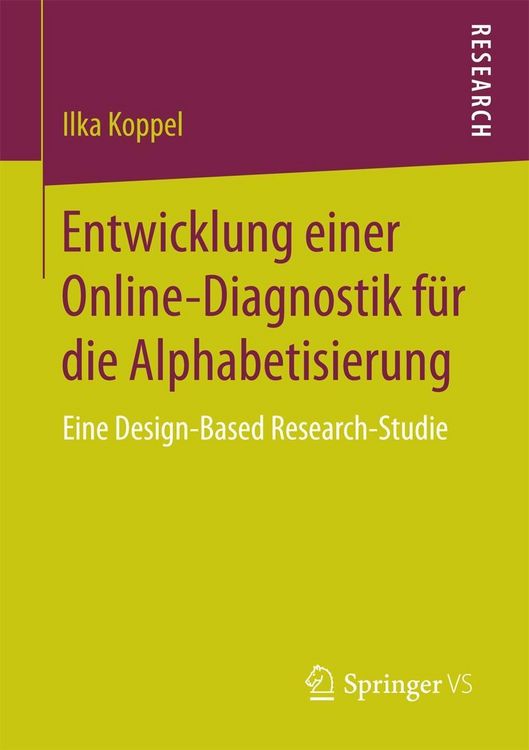 Produktbild: Entwicklung einer Online-Diagnostik f&uuml;r die Alphabetisierung