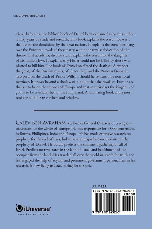 Produktbild: The Book of Daniel Unsealed