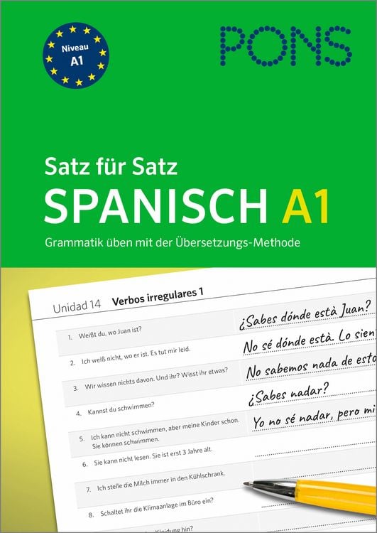 Produktbild: PONS Satz f&uuml;r Satz Spanisch A1