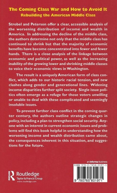 Produktbild: The Coming Class War and How to Avoid it