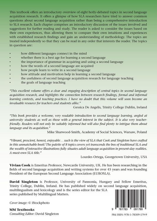 Produktbild: Key Topics in Second Language Acquisition