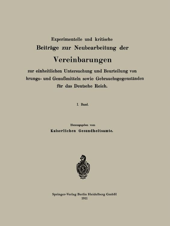 Produktbild: Experimentelle und kritische Beitr&auml;ge zur Neubearbeitung der Vereinbarungen zur