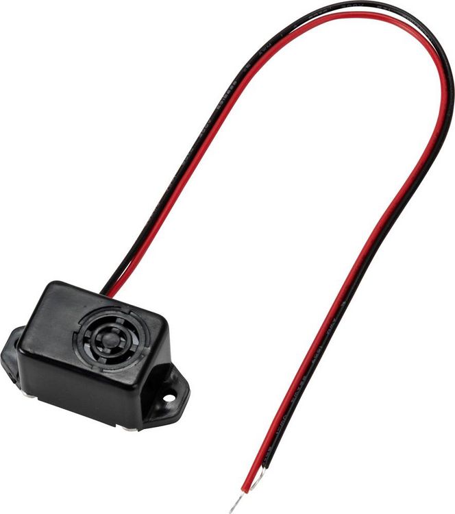 Produktbild: TRU COMPONENTS TC-9218556 Miniatur Summer Ger&auml;usch-Entwicklung: 75 dB Spannung: 12 V/DC Dauerton 1 St.