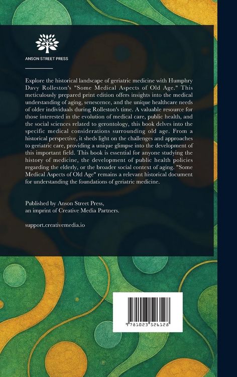 Produktbild: Some Medical Aspects of Old Age