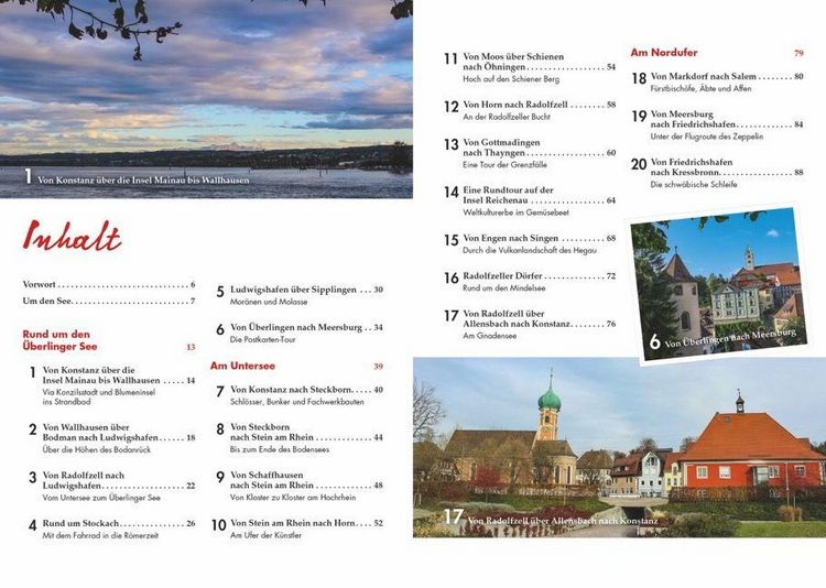 Produktbild: Radtouren f&uuml;r Langschl&auml;fer Bodensee