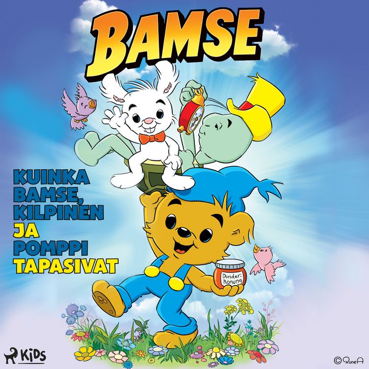 Produktbild: Kuinka Bamse, Kilpinen ja Pomppi tapasivat