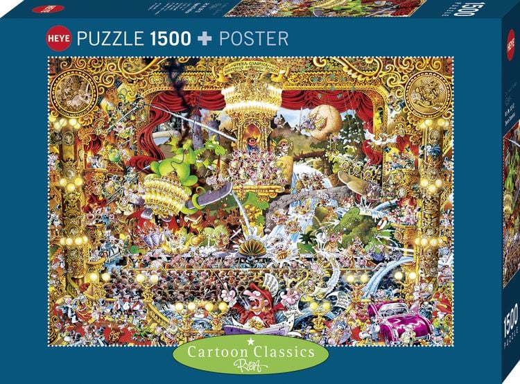 Produktbild: OPERA CHAOTICA, HEYE Puzzle von Michael Ryba
