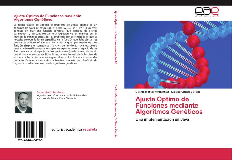 Produktbild: Ajuste &Oacute;ptimo de Funciones mediante Algoritmos Gen&eacute;ticos