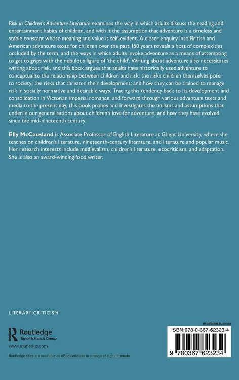 Produktbild: Risk in Children's Adventure Literature