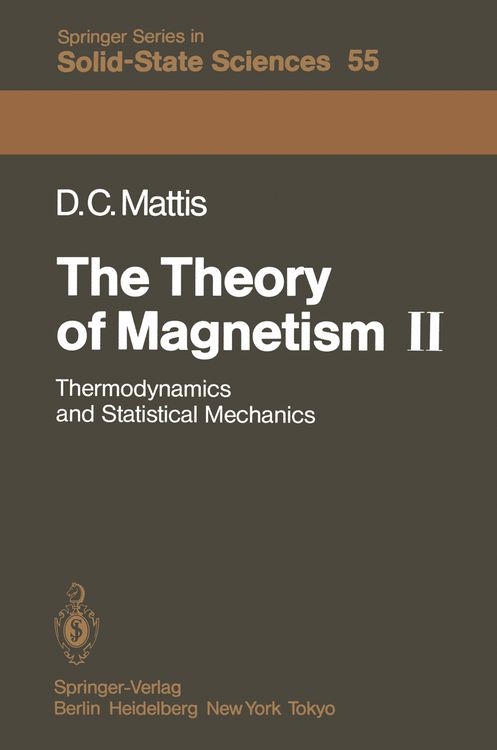 Produktbild: The Theory of Magnetism II