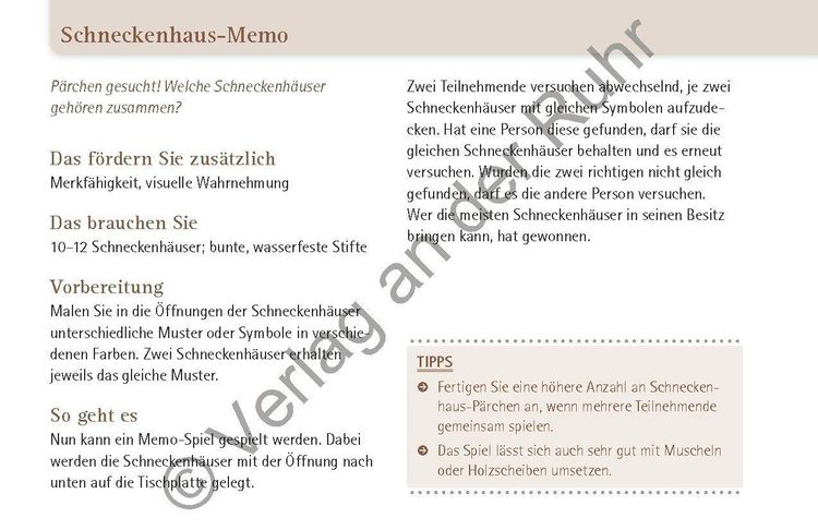 Produktbild: 10-Minuten-Aktivierungen mit Naturmaterialien