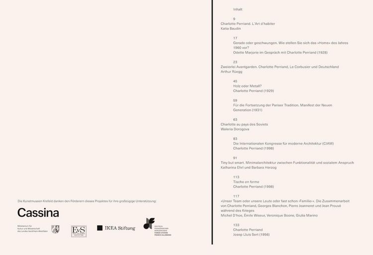 Produktbild: Charlotte Perriand. Die Kunst des Wohnens