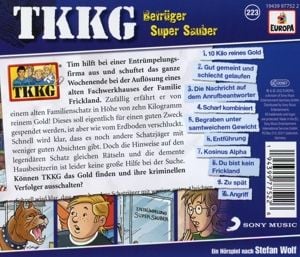 Produktbild: Tkkg: Folge 223: Betr&uuml;ger Super Sauber