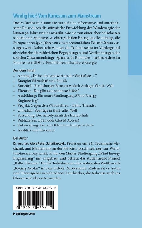 Produktbild: Windig hier! Vom Kuriosum zum Mainstream