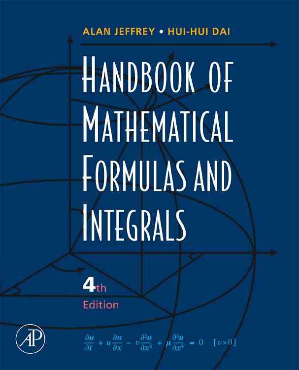 Produktbild: Handbook of Mathematical Formulas and Integrals