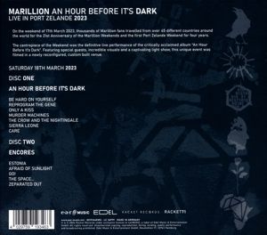 Produktbild: An Hour Before It's Dark: Live in Port Zelande '23