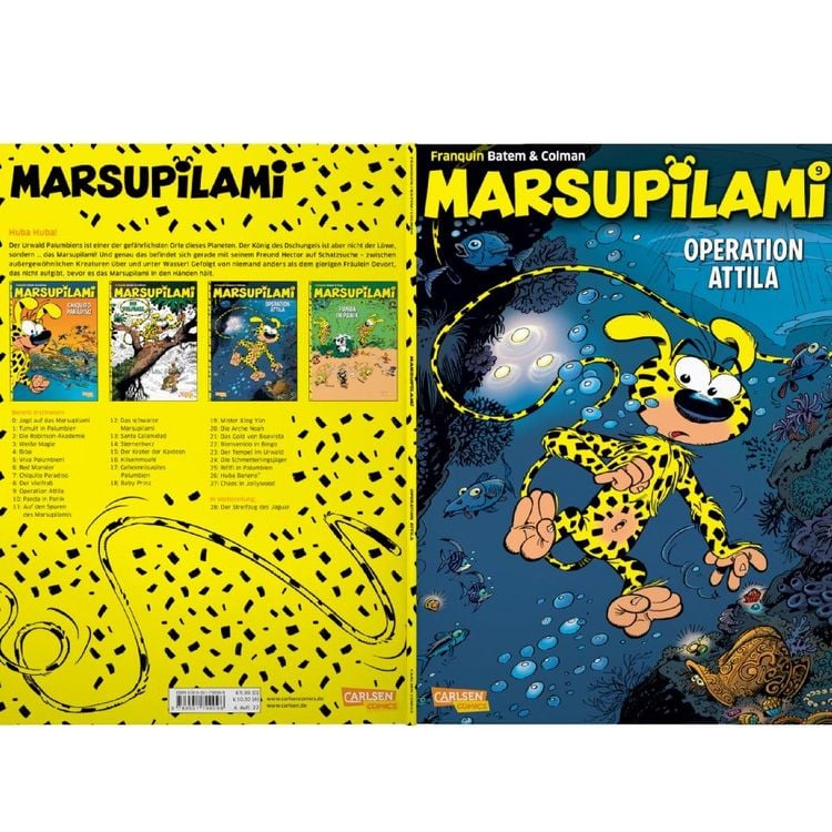 Produktbild: Marsupilami 9: Operation Attila