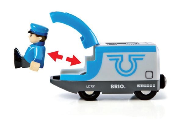 Produktbild: Brio Blauer Reisezug