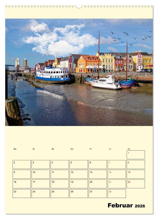 Produktbild: Meine geliebte Nordsee (hochwertiger Premium Wandkalender 2026 DIN A2 hoch), Kunstdruck in Hochglanz