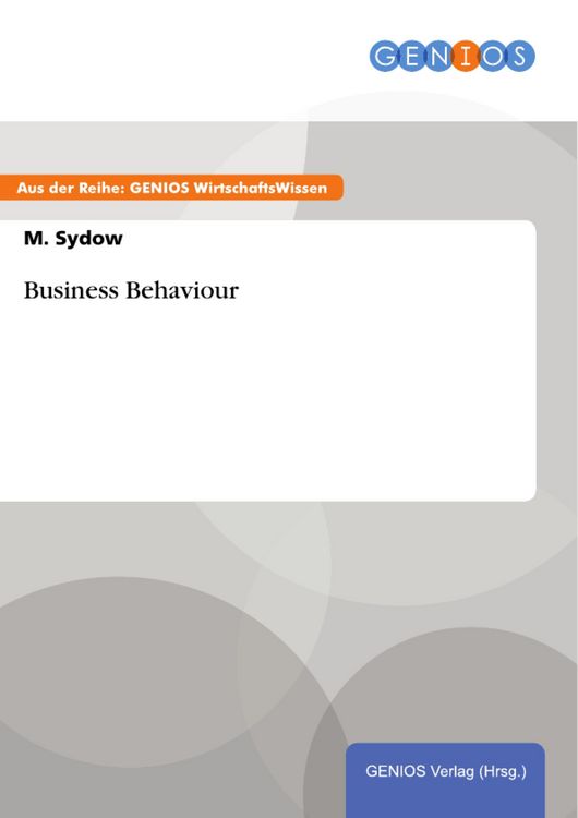 Produktbild: Business Behaviour