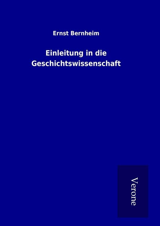 Produktbild: Einleitung in die Geschichtswissenschaft