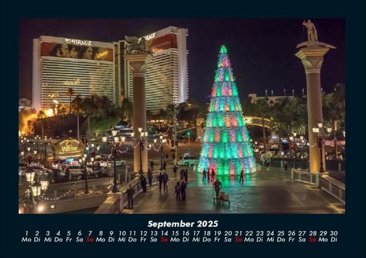 Produktbild: Las Vegas 2025 Fotokalender DIN A4