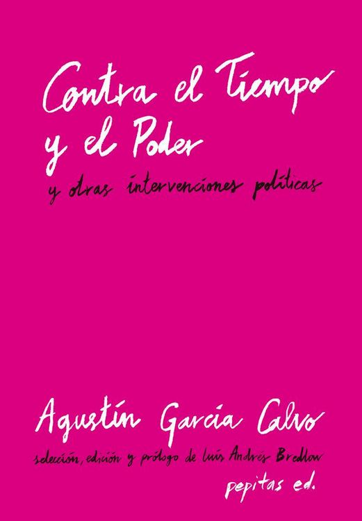 Produktbild: Contra el Tiempo y el Poder