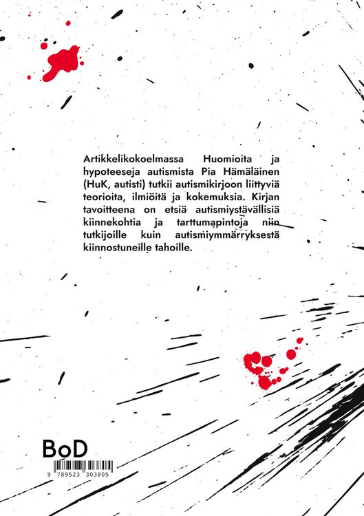 Produktbild: Huomioita ja hypoteeseja autismista