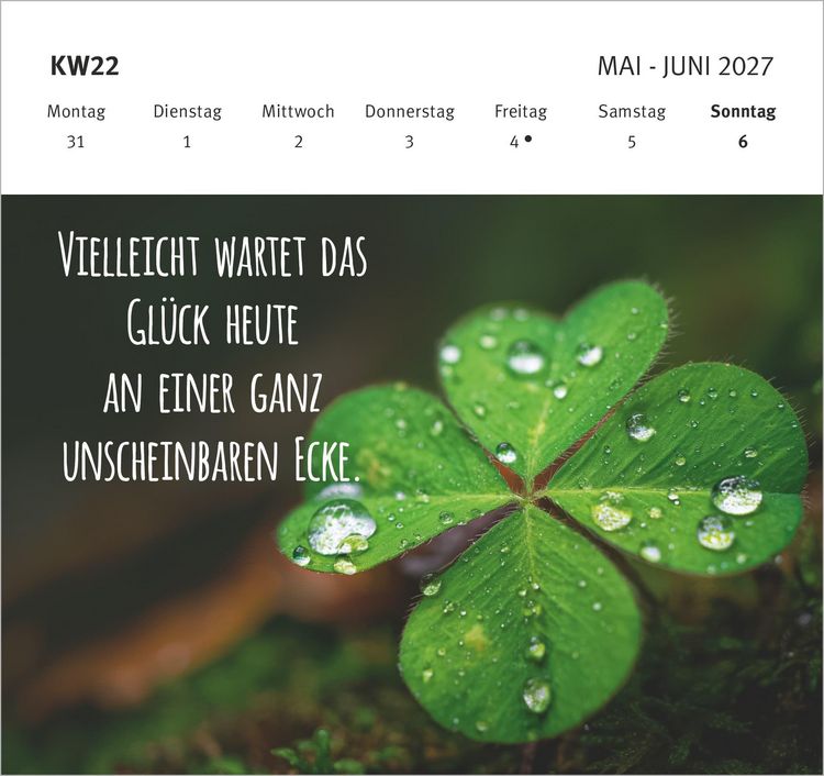 Produktbild: W&uuml;nsche, die dich begleiten - Tag f&uuml;r Tag 2027