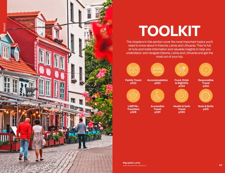 Produktbild: Lonely Planet Estonia, Latvia & Lithuania