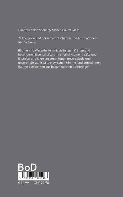 Produktbild: Baumheilkunde f&uuml;r die Seele