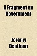Produktbild: A Fragment on Government