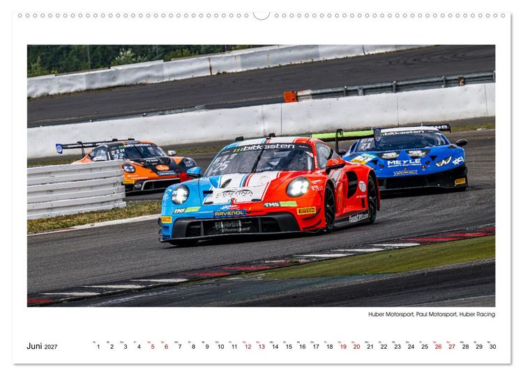 Produktbild: GT Masters am N&uuml;rburgring (hochwertiger Premium Wandkalender 2027 DIN A2 quer), Kunstdruck in Hochglanz